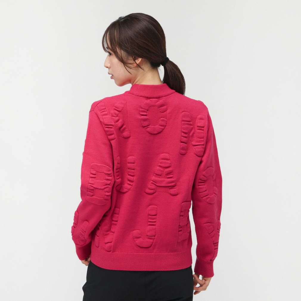 ジャック バニー レディース ゴルフウェア 長袖セーター 秋 冬 HOT