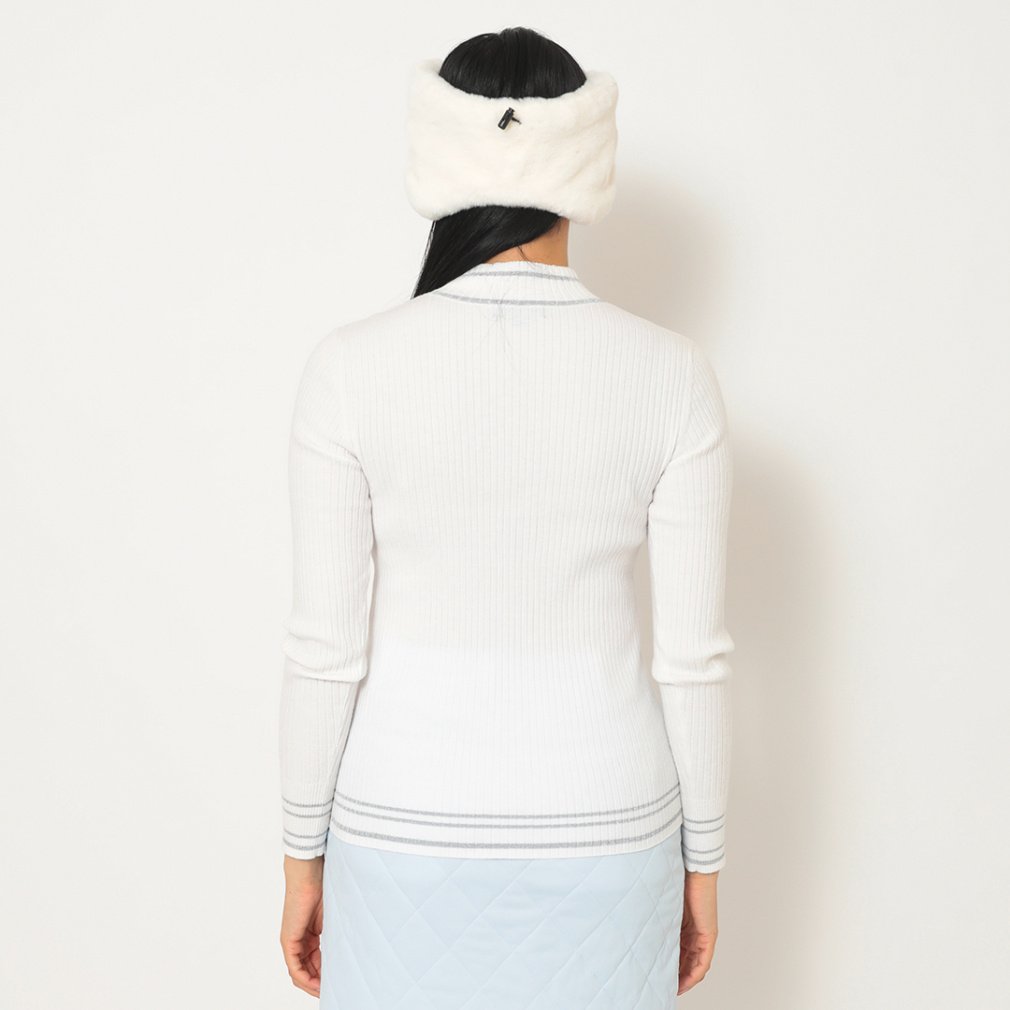 ３点セット【新品】キャロウェイ ホワイト フリース ニット スカート ハイネック 3点セット【新品】キャロウェイ ホワイト フリース ニット スカート