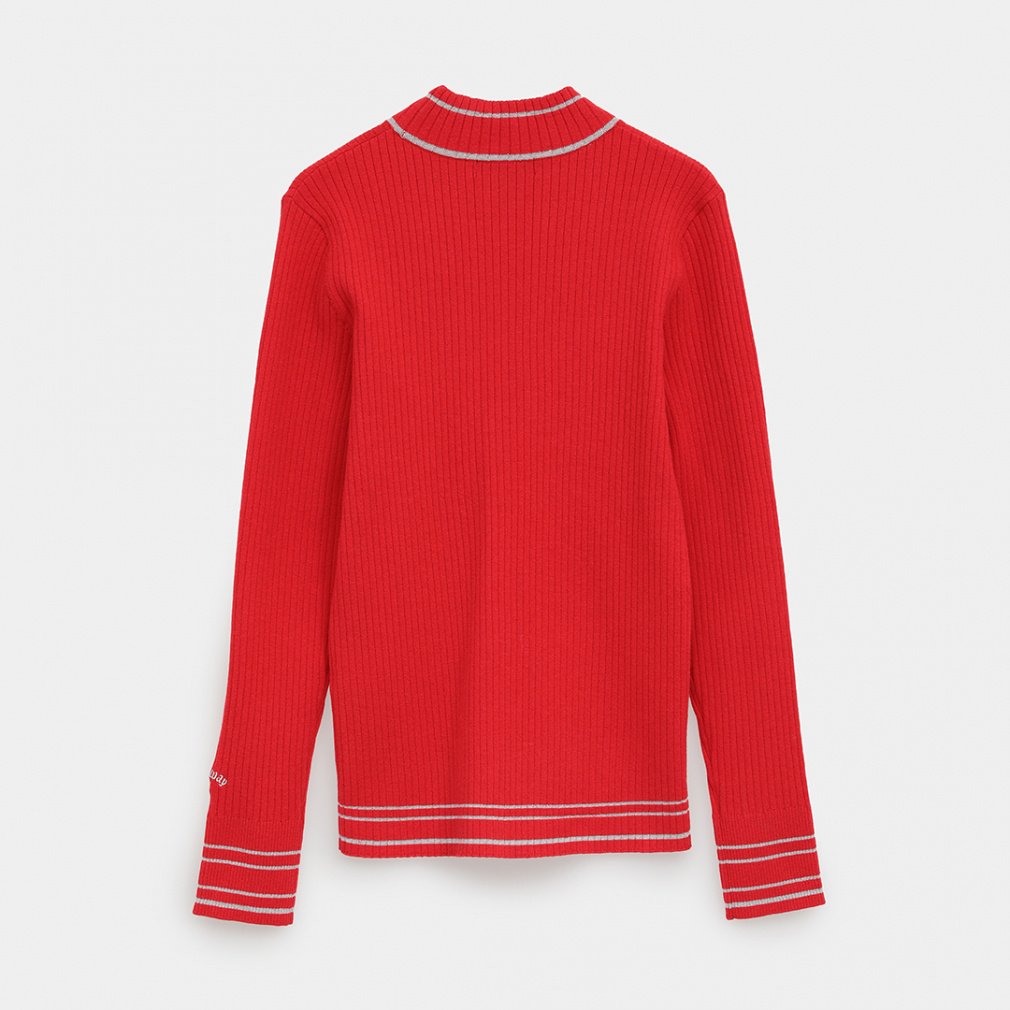 キャロウェイ レディース ゴルフウェア 長袖セーター 秋 冬 ハイネック