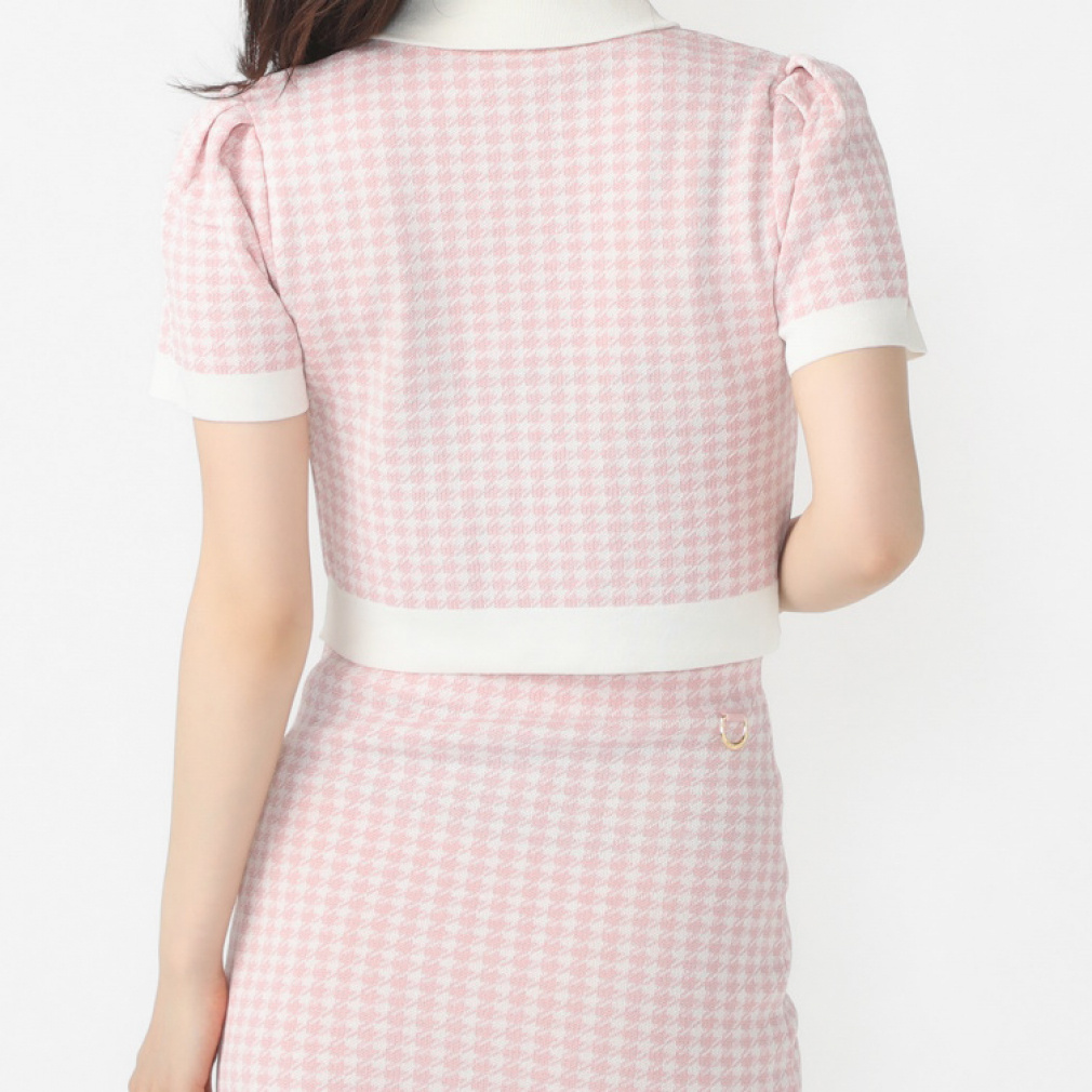 エイミーゴルフ レディース ゴルフウェア 半袖セーター 春 夏 パステル