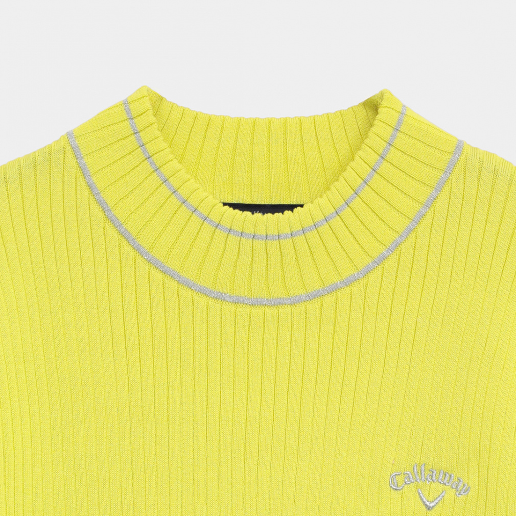 キャロウェイ レディース ゴルフウェア 半袖セーター 秋 冬 ハイ