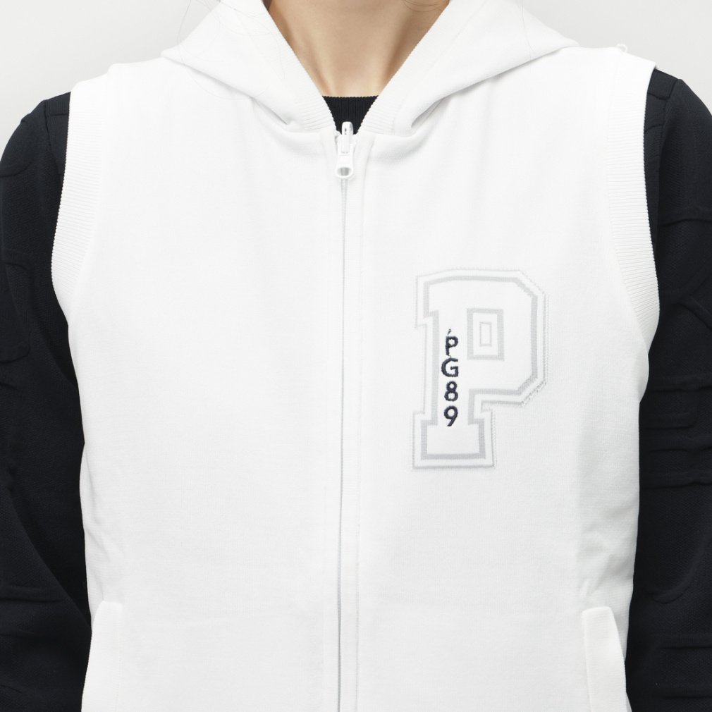 パーリーゲイツ レディース ゴルフウェア ベスト 秋 冬 JQリバーシブル