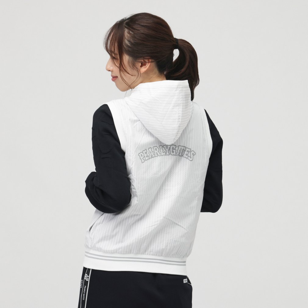 美品☆PEARLY GATESリバーシブルダウンベスト リップ ダウンベスト｜PEARLY GATES（パーリーゲイツ）公式｜布帛