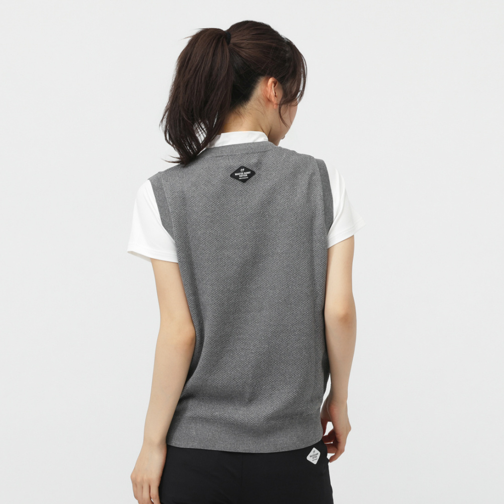 【新品】マスターバニーエディション ベスト ノースリーブ グレー サイズ1 新品】マスターバニーエディション ベスト ノースリーブ グレー サイズ