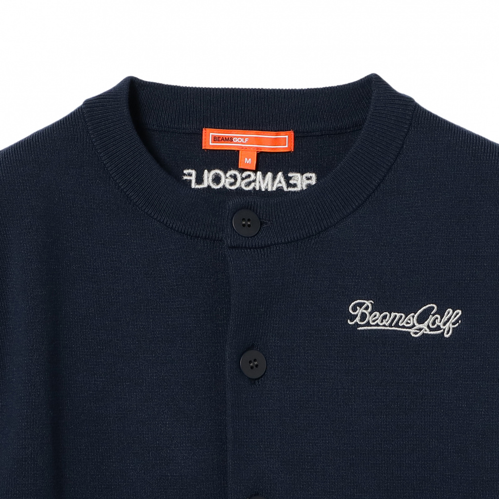 【新品未使用】BEAMS GOLF ビームスゴルフ ベスト 冬 ボア ロゴ BEAMS GOLF（ビームス ゴルフ）【別注】QUIET GOLF / OWL＆EARTH