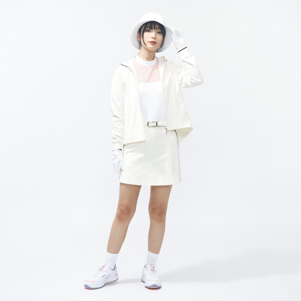 ティゴラ レディース ゴルフウェア 長袖トレーナー 春 夏 フルZIP