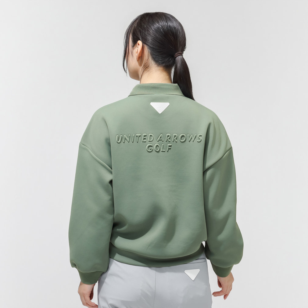 UNITED ARROWS Golf グリーン トレーナー XL 未使用 ユナイテッドアローズ レディース ゴルフウェア 長袖トレーナー 春 夏
