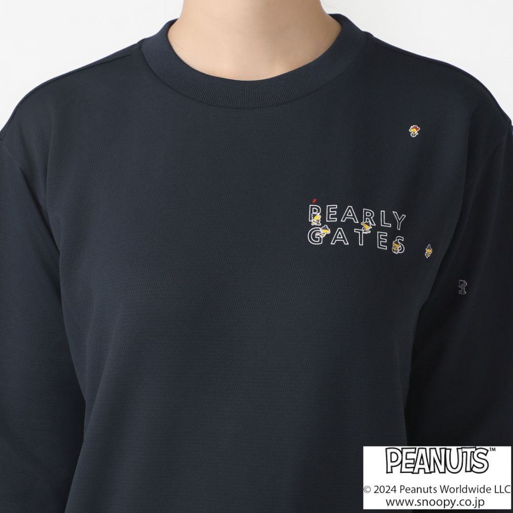 パーリーゲイツ レディース ゴルフウェア 長袖トレーナー 秋 冬 SNOOPY