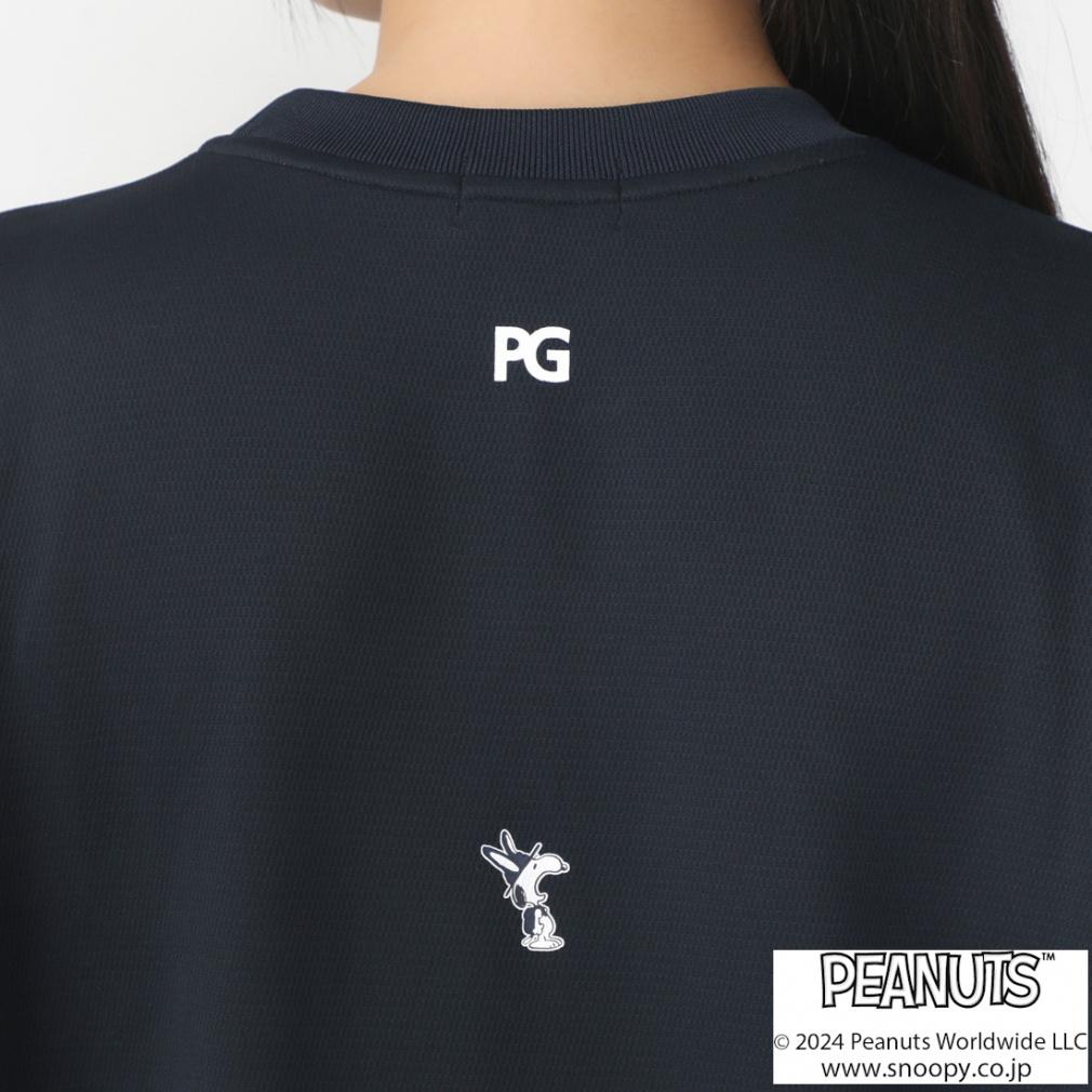 パーリーゲイツ レディース ゴルフウェア 長袖トレーナー 秋 冬 SNOOPY