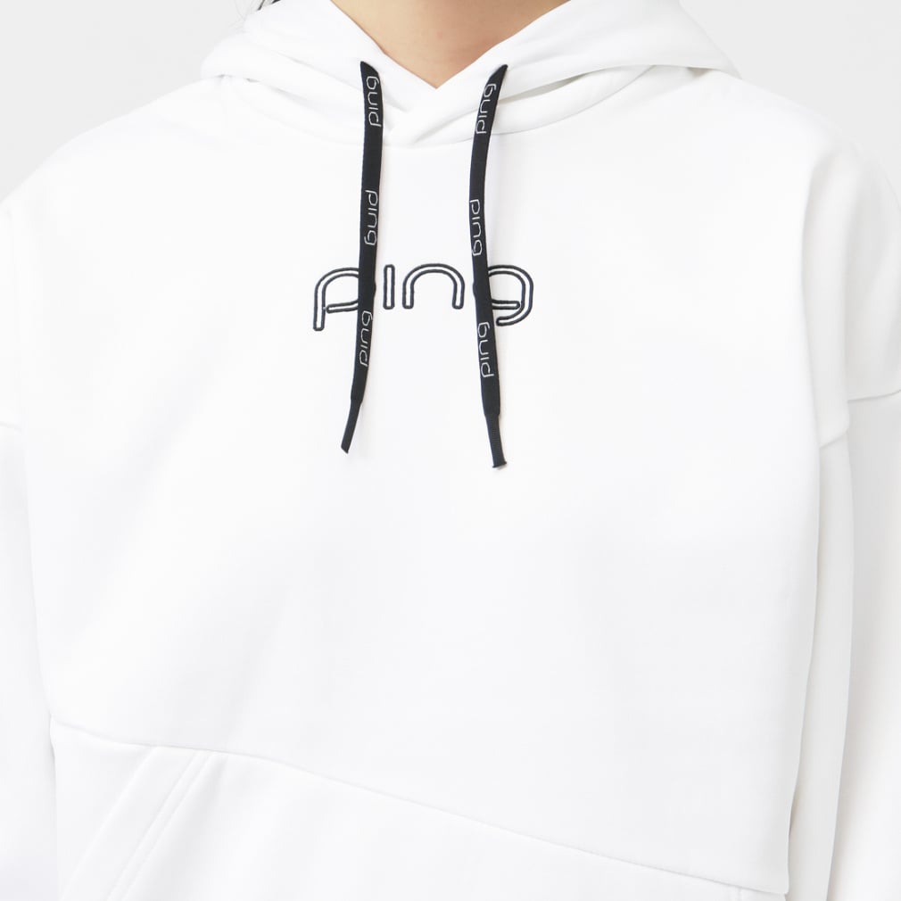 ピン レディース ゴルフウェア 長袖トレーナー 秋 冬 アシンメトリー