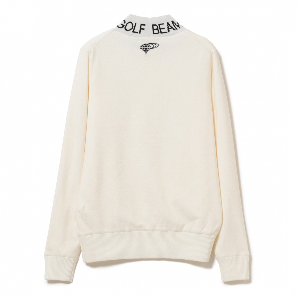 ビームスゴルフ レディース ゴルフウェア 長袖トレーナー 秋 冬 裏付き