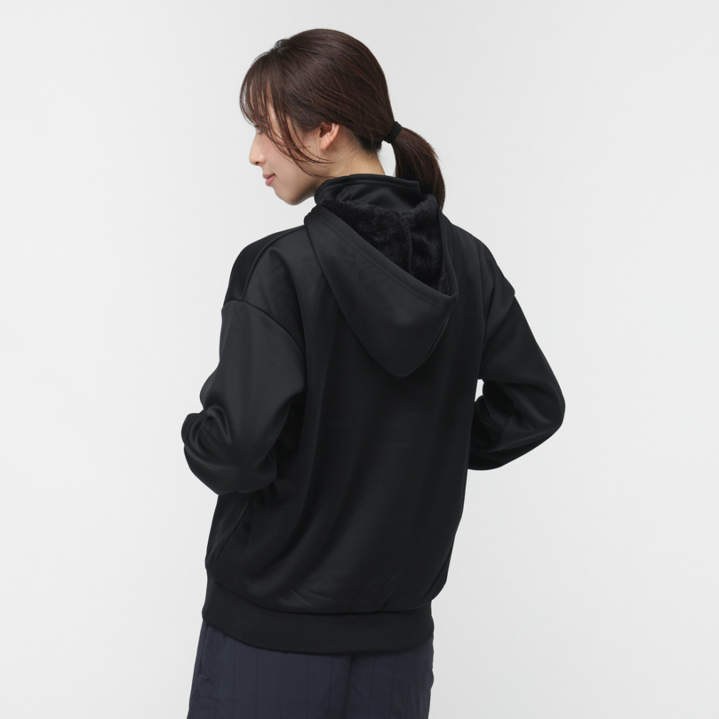 ジャック バニー レディース ゴルフウェア 長袖トレーナー 秋 冬 裏