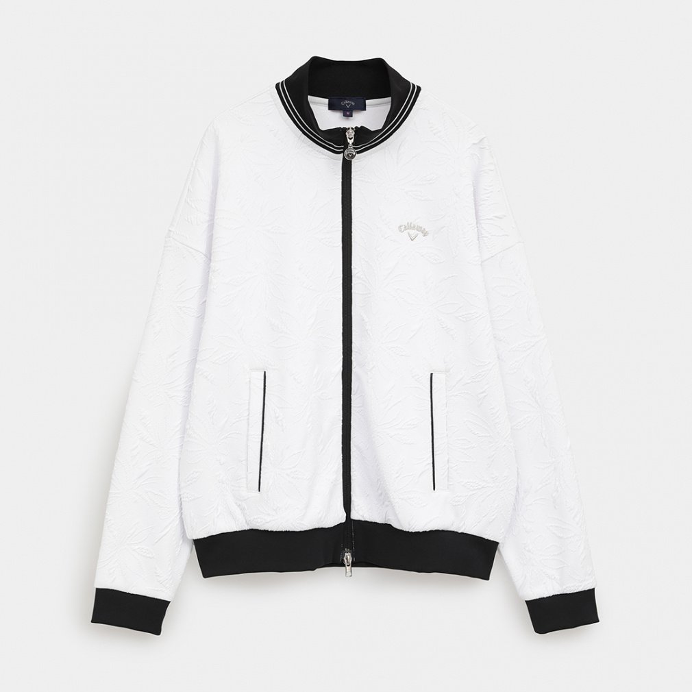 キャロウェイ レディース ゴルフウェア 長袖トレーナー 秋 冬 フラワー