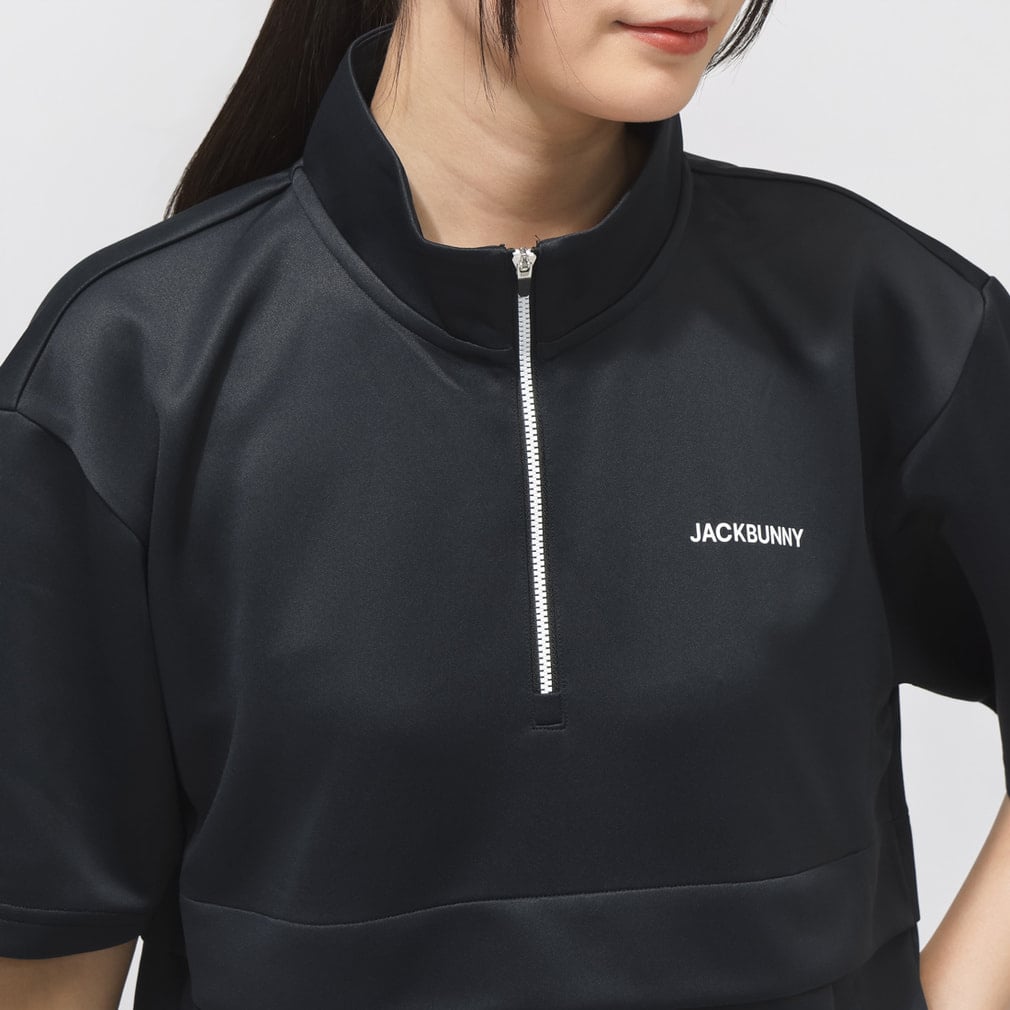 ジャック バニー レディース ゴルフウェア 半袖トレーナー 春 夏 軽量