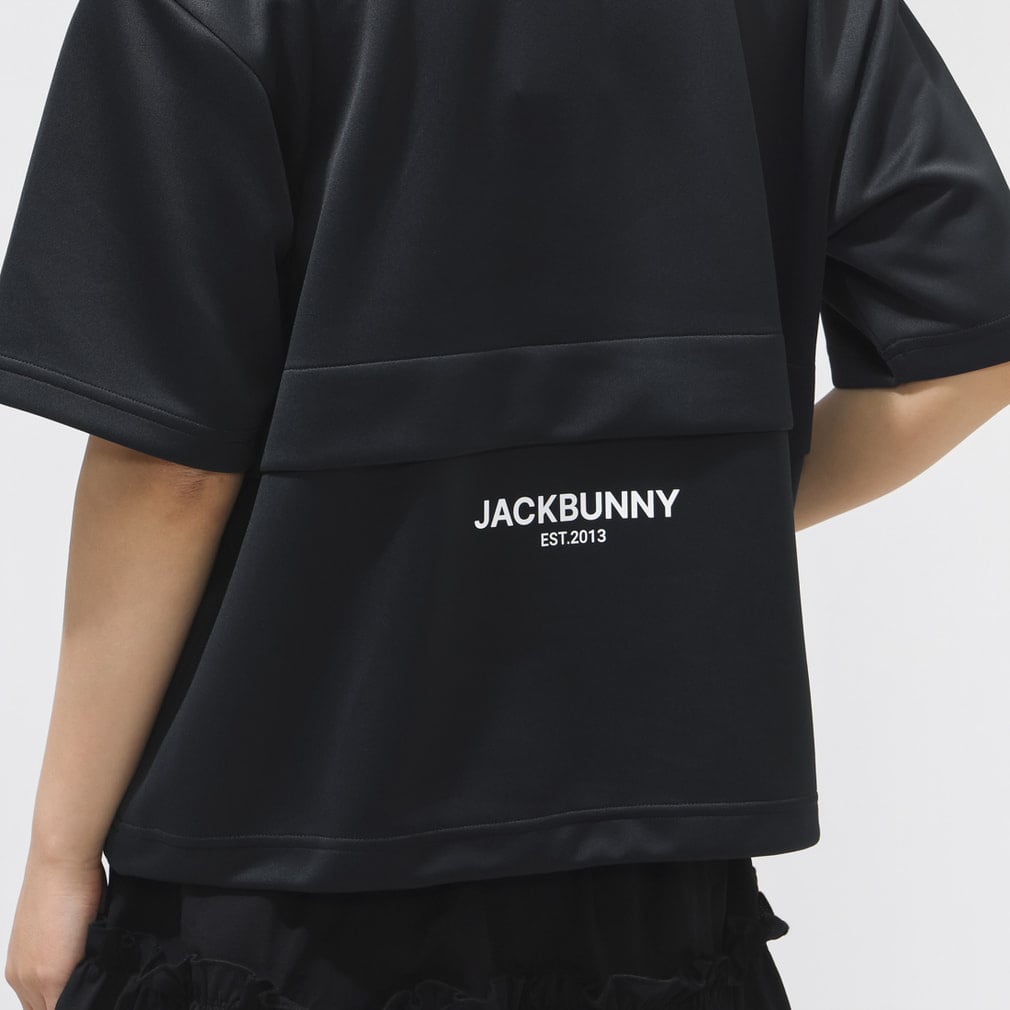 ジャック バニー レディース ゴルフウェア 半袖トレーナー 春 夏 軽量