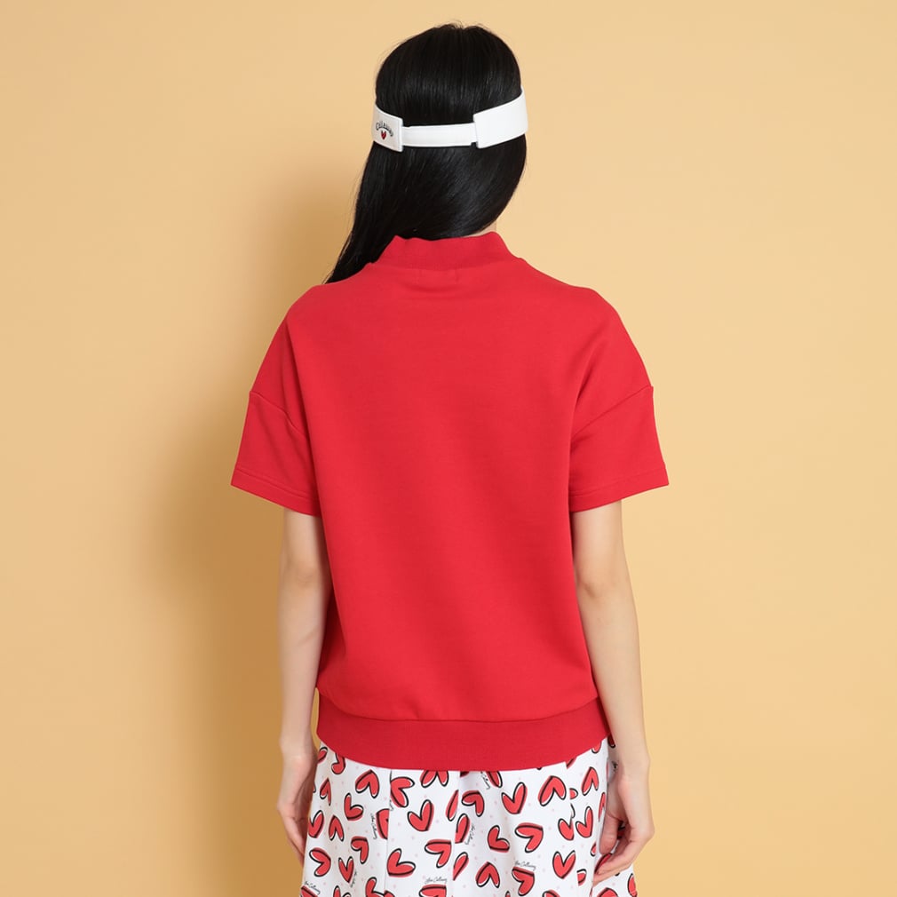 キャロウェイ レディース ゴルフウェア 半袖トレーナー 春 夏 LOVE