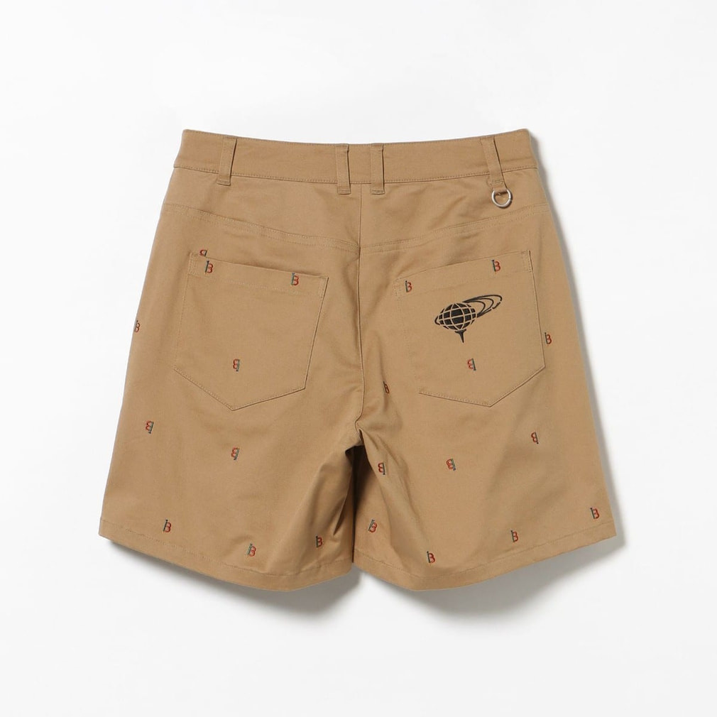 ビームスゴルフ レディース ゴルフウェア ショートパンツ 秋 冬 ORANGE