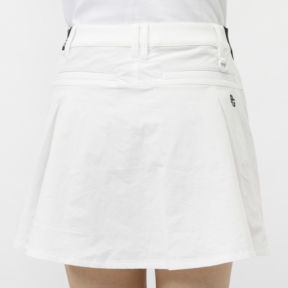 パーリーゲイツ レディース ゴルフウェア スカート 春 夏 Ny/PPドビー