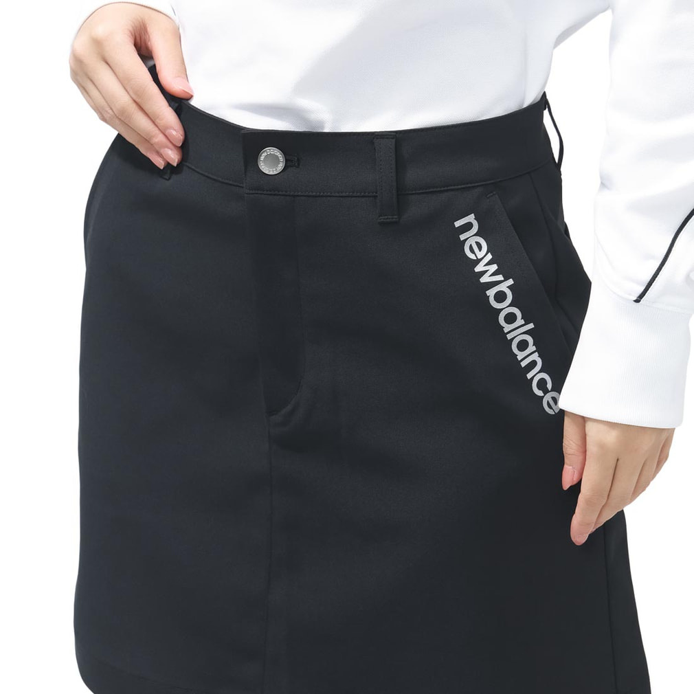 new balance ゴルフスカート裏ボア 黒(LL) ニューバランス レディース ゴルフウェア スカート 春 夏 SKIRT