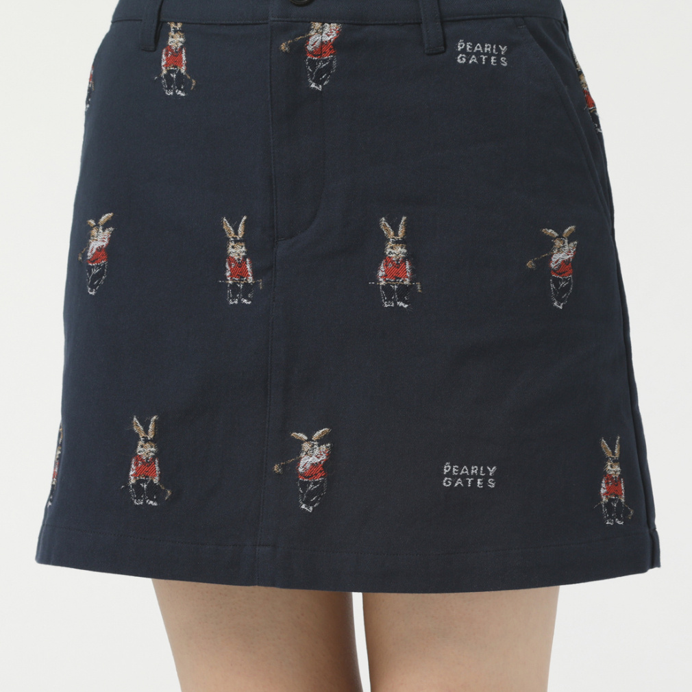 パーリーゲイツ レディース ゴルフウェア スカート 秋 冬 T/C GOLF