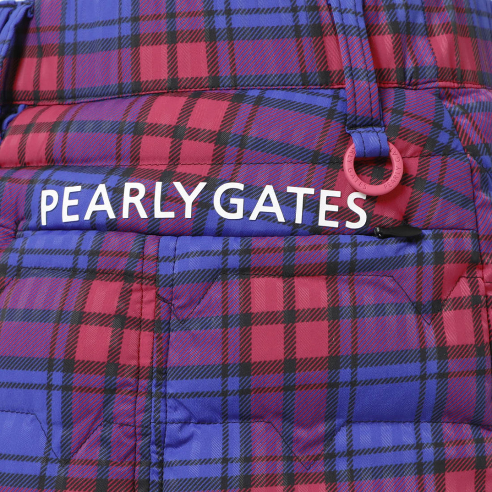 PEARLY GATES レッド チェック柄 シャツ PEARLY GATES レッド チェック柄 シャツ