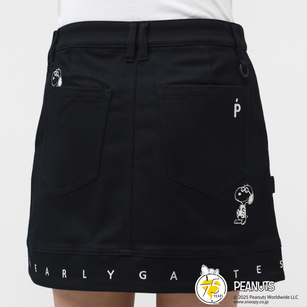 パーリーゲイツ レディース ゴルフウェア スカート 秋 冬 SNOOPY