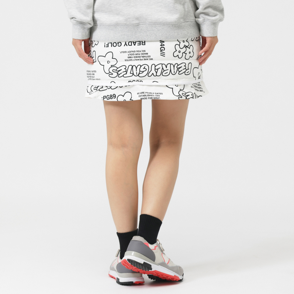 パーリーゲイツ レディース ゴルフウェア スカート 秋 冬 Nyストレッチ