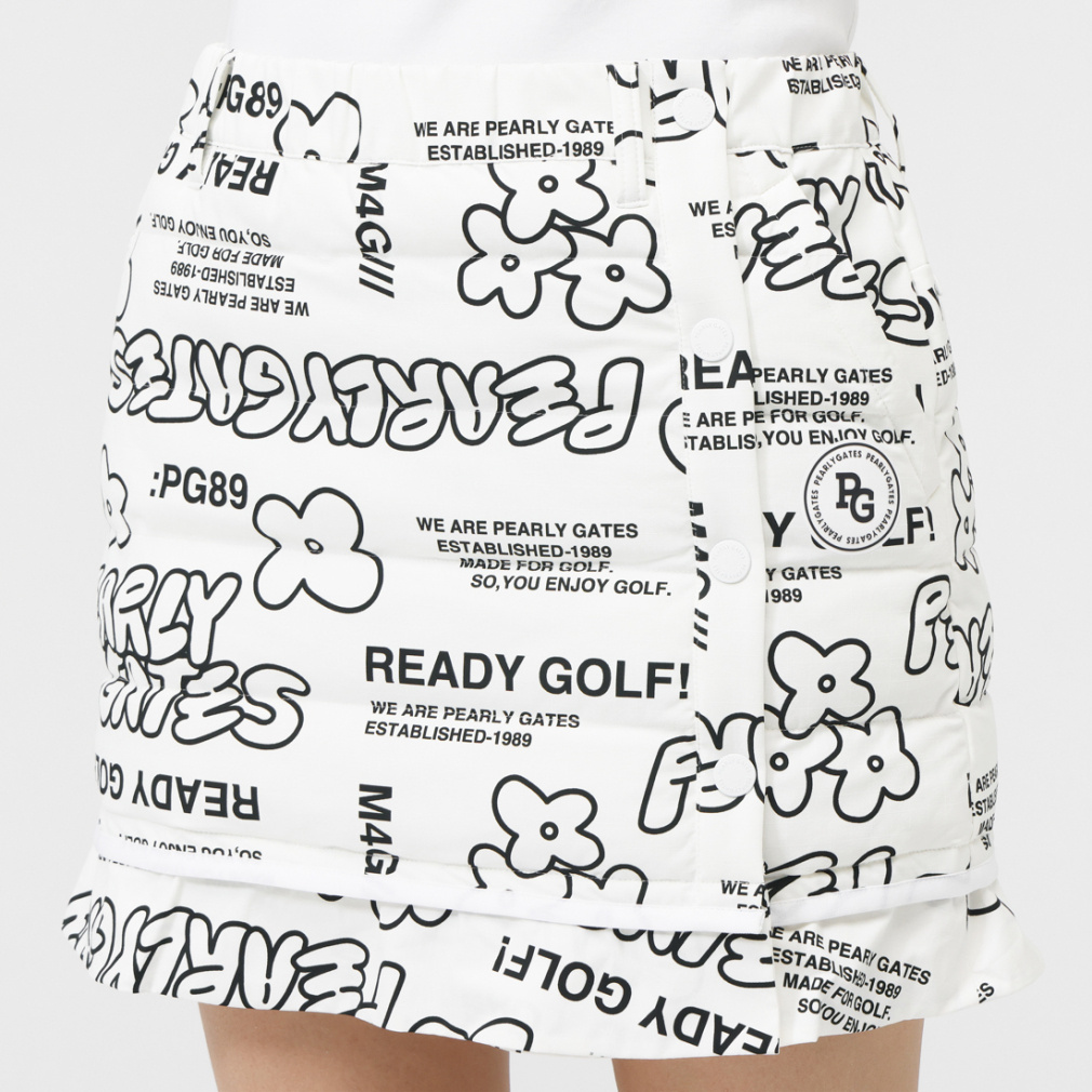 パーリーゲイツ レディース ゴルフウェア スカート 秋 冬 Nyストレッチ