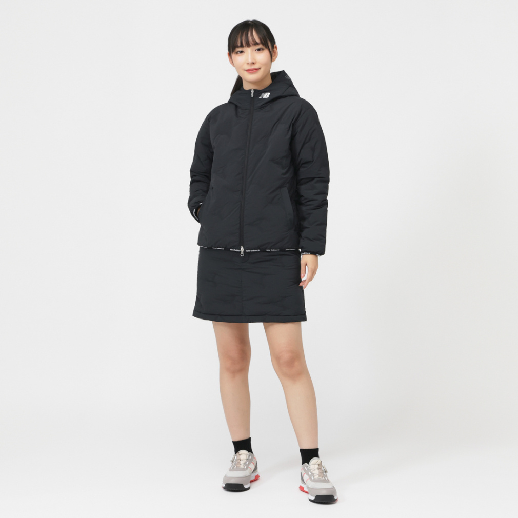 ニューバランス レディース ゴルフウェア ウインドスカート 秋 冬