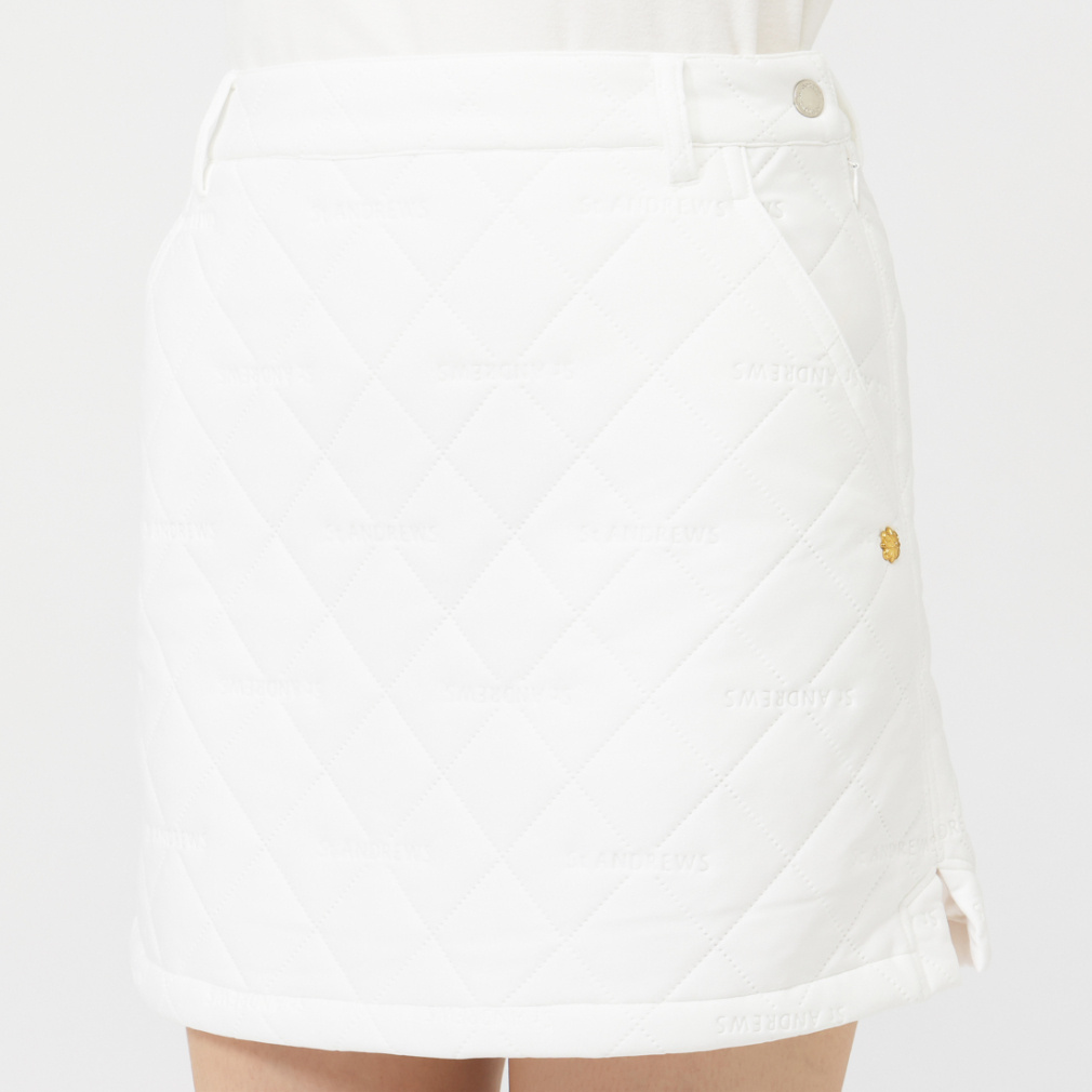 セントアンドリュース レディース ゴルフウェア スカート 秋 冬 ロゴ