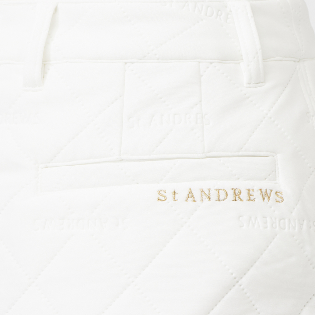 セントアンドリュース レディース ゴルフウェア スカート 秋 冬 ロゴ