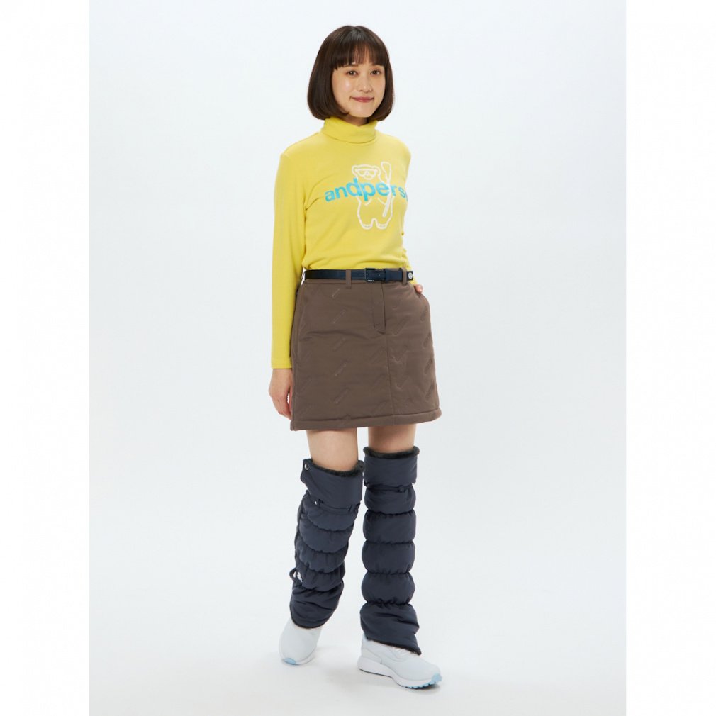 アンパスィ レディース ゴルフウェア スカート 秋 冬 エアジャスター