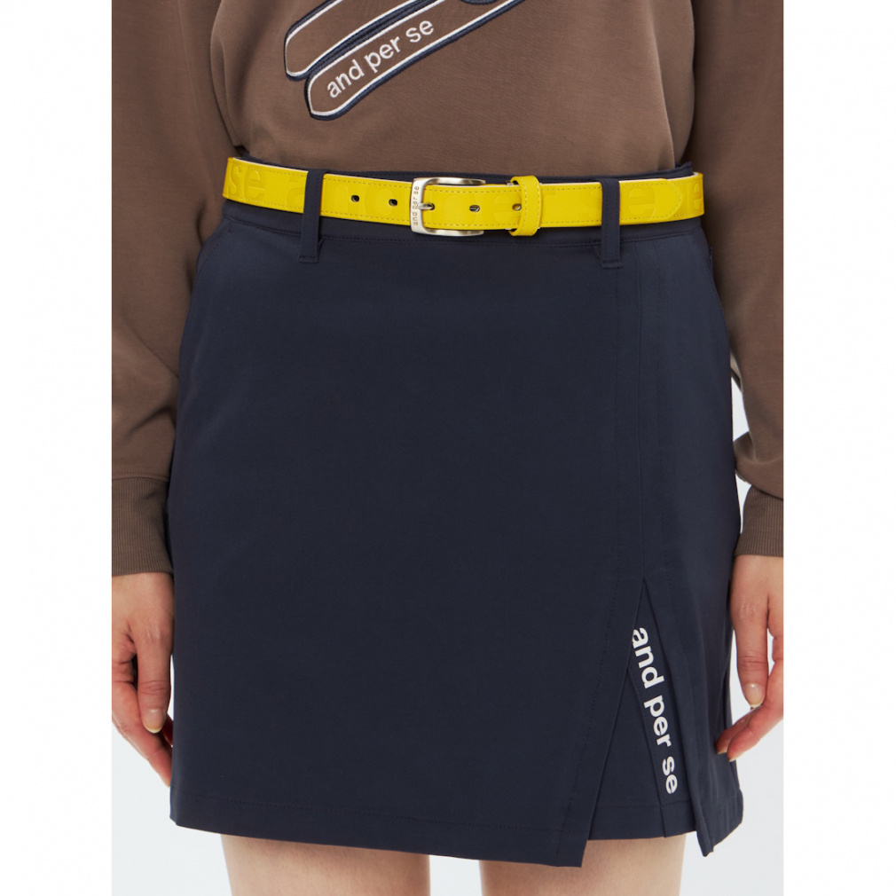 アンパスィ レディース ゴルフウェア スカート 秋 冬 エアジャスター