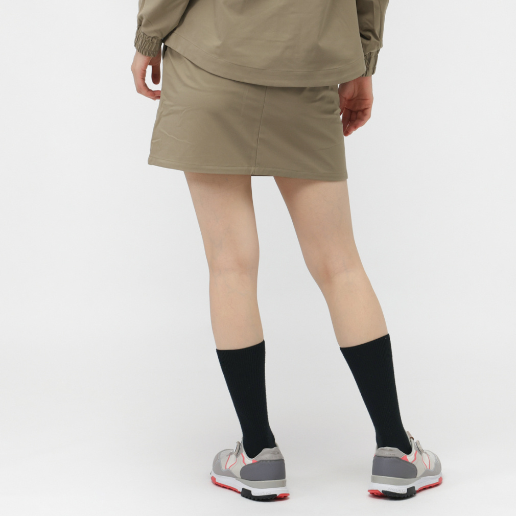 デサント ゴルフ レディース ゴルフウェア スカート 秋 冬 耐久はっ水