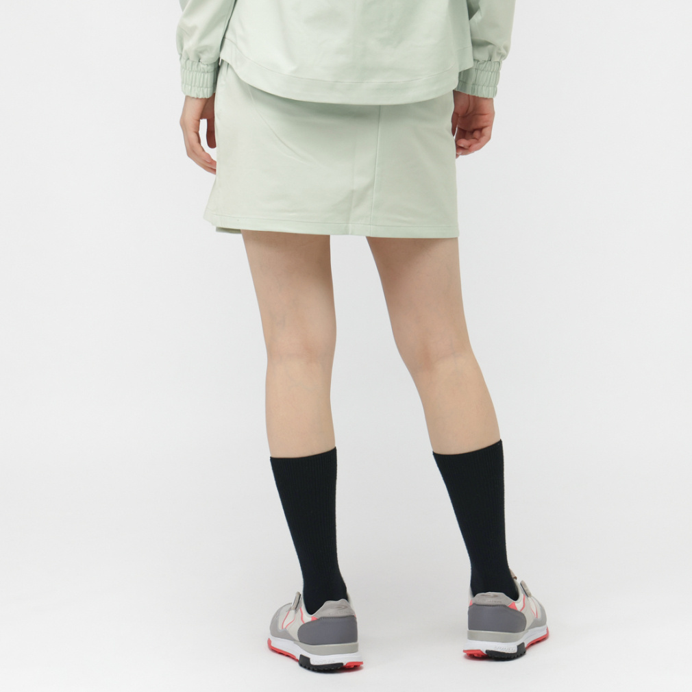 デサント ゴルフ レディース ゴルフウェア スカート 秋 冬 耐久はっ水