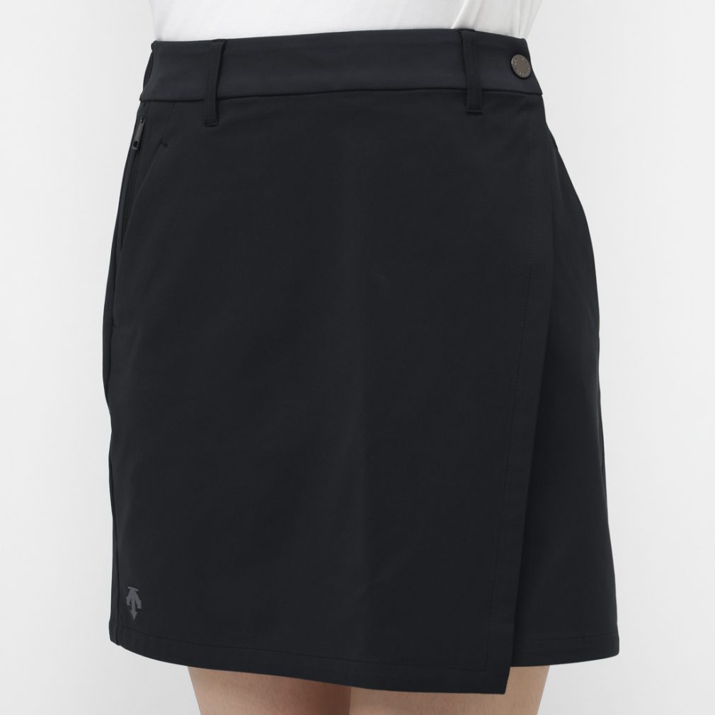 デサント ゴルフ レディース ゴルフウェア スカート 秋 冬 耐久はっ水