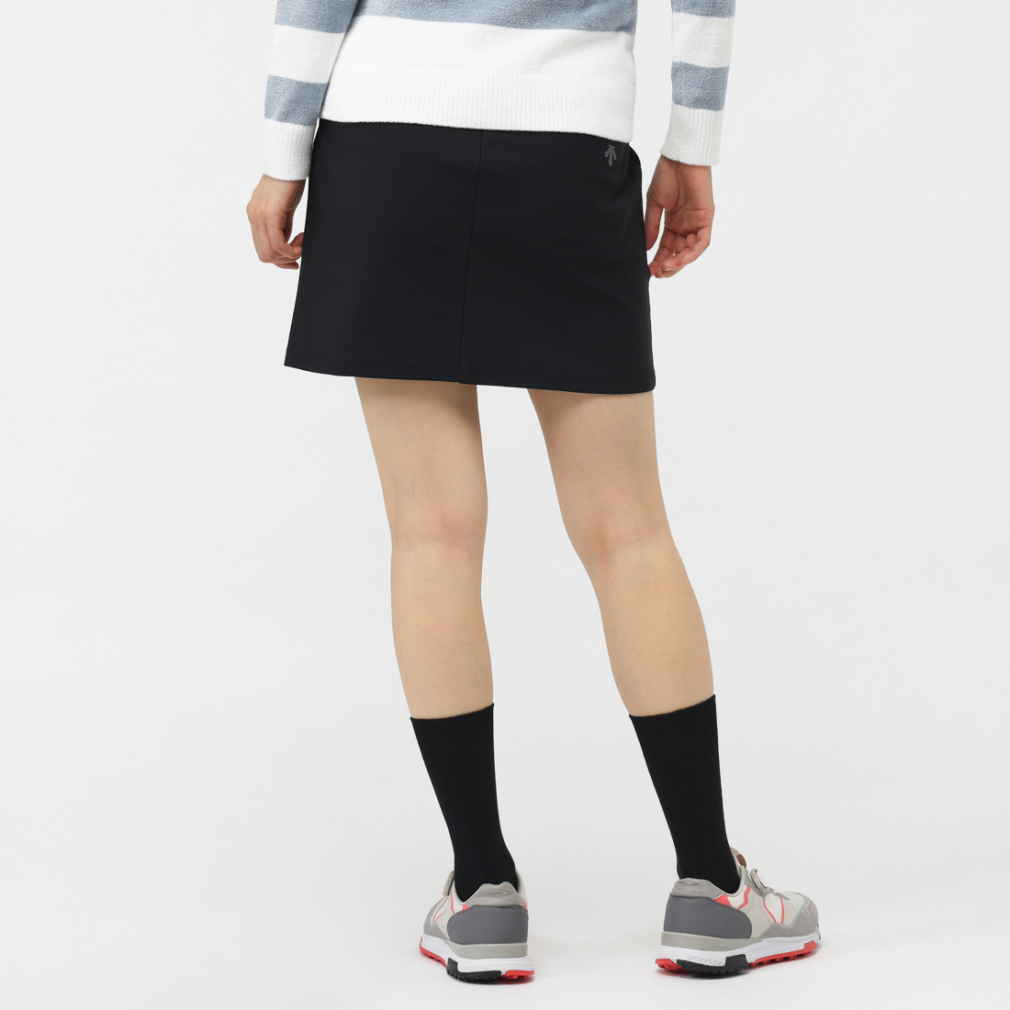 ♡新品未使用品♡DESCENTE GOLF レディース スカート L ブラック le coq sportif golf フレアスカート -デサントストア-DESCENTE STORE-
