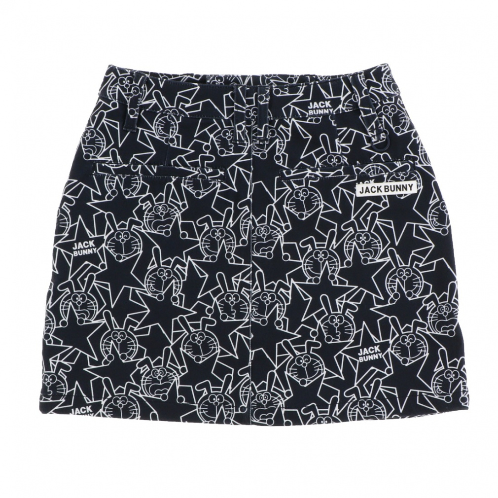 ジャック バニー レディース ゴルフウェア スカート 秋 冬 ドラえもん