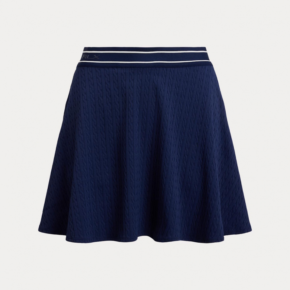 ラルフローレン レディース ゴルフウェア スカート 秋 冬 ケーブル