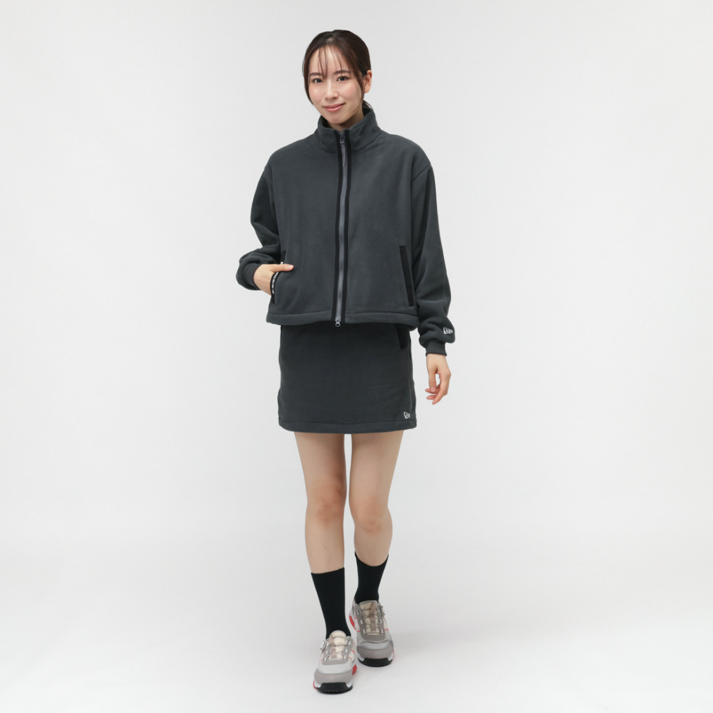 ニューエラ レディース ゴルフウェア スカート 秋 冬 GFW FLEECE SKIRT