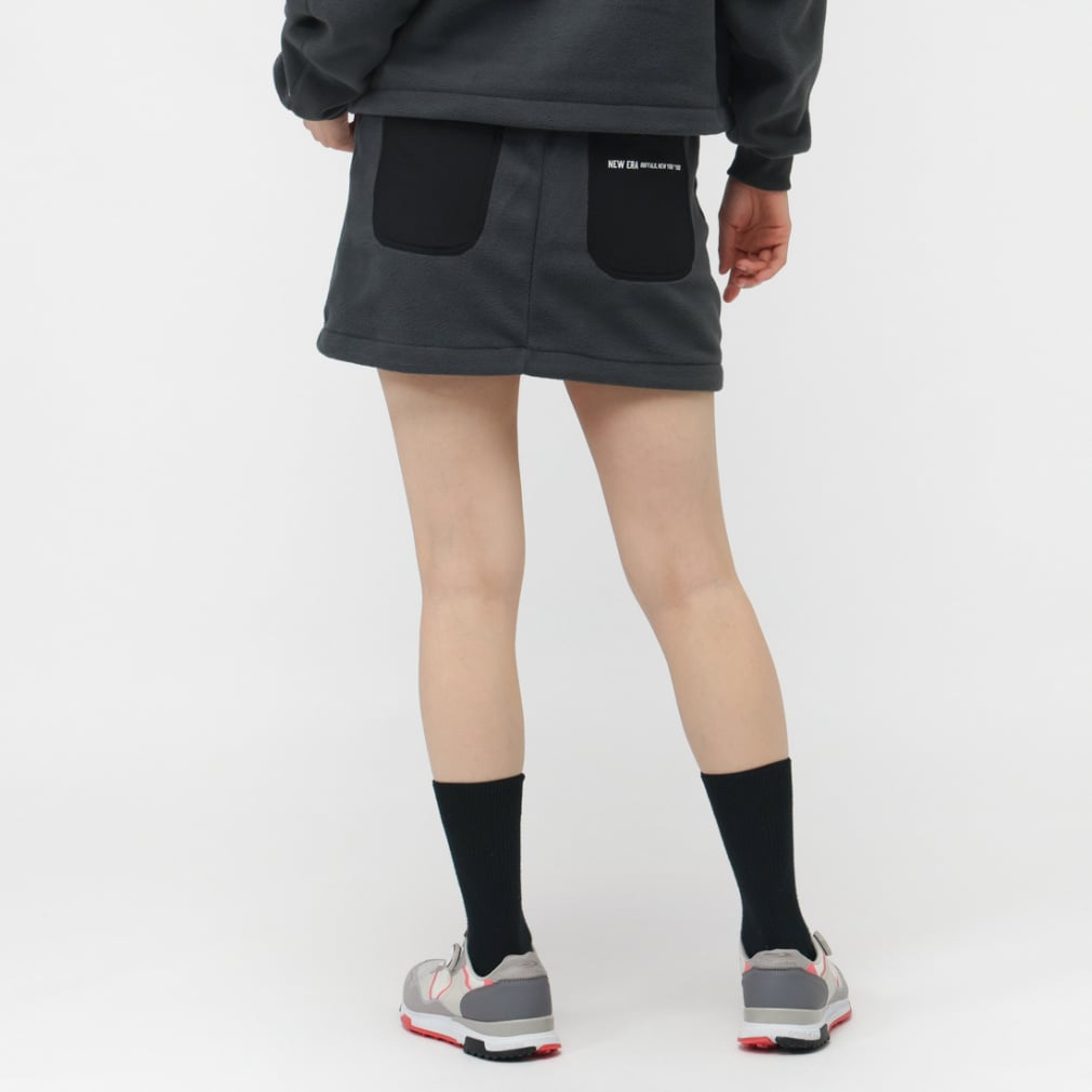 ニューエラ レディース ゴルフウェア スカート 秋 冬 GFW FLEECE SKIRT