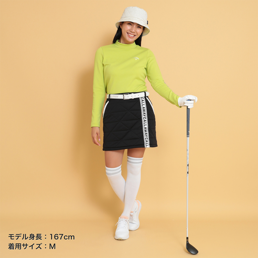 キャロウェイ レディース ゴルフウェア スカート 秋 冬 スター