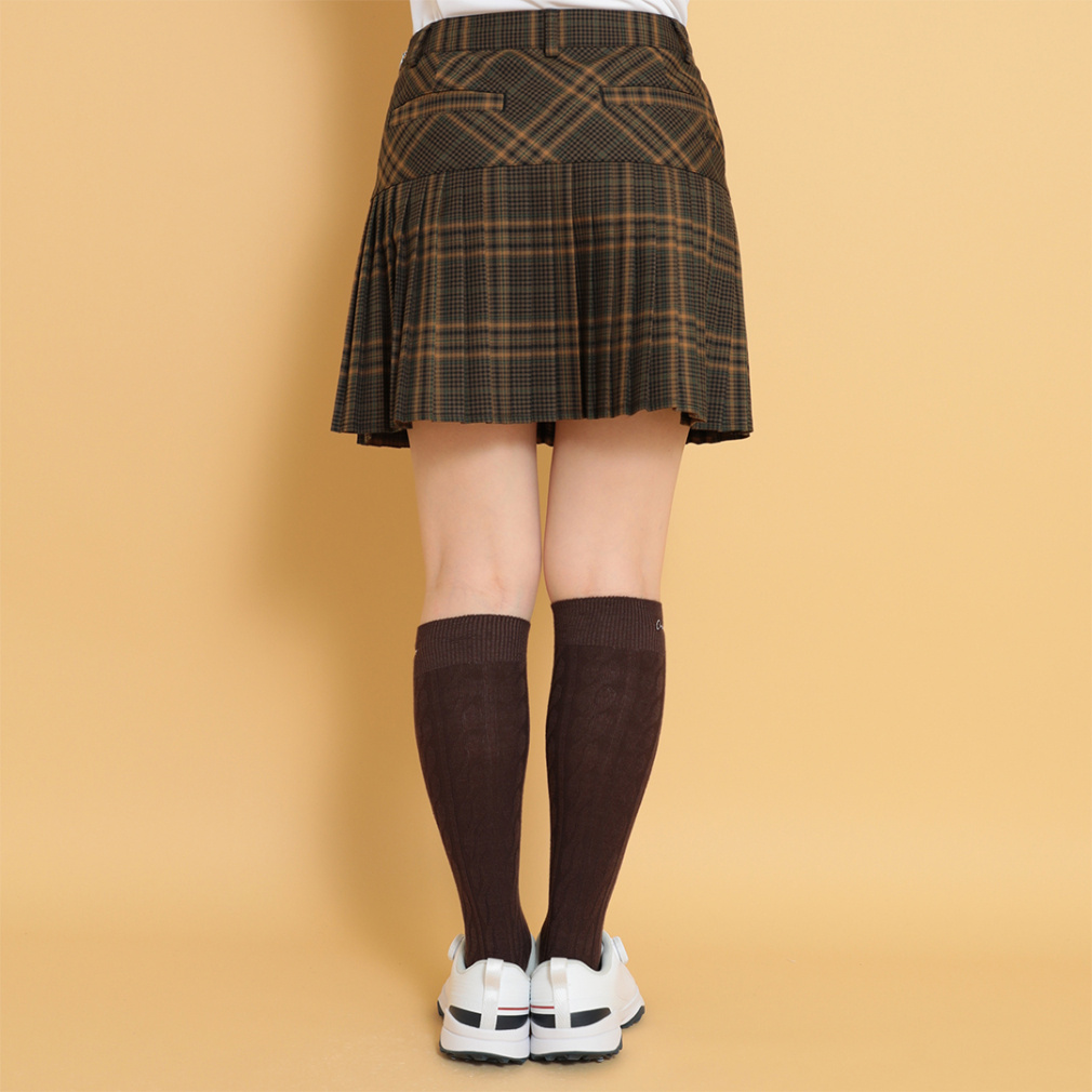 キャロウェイ レディース ゴルフウェア スカート 秋 冬 チェック