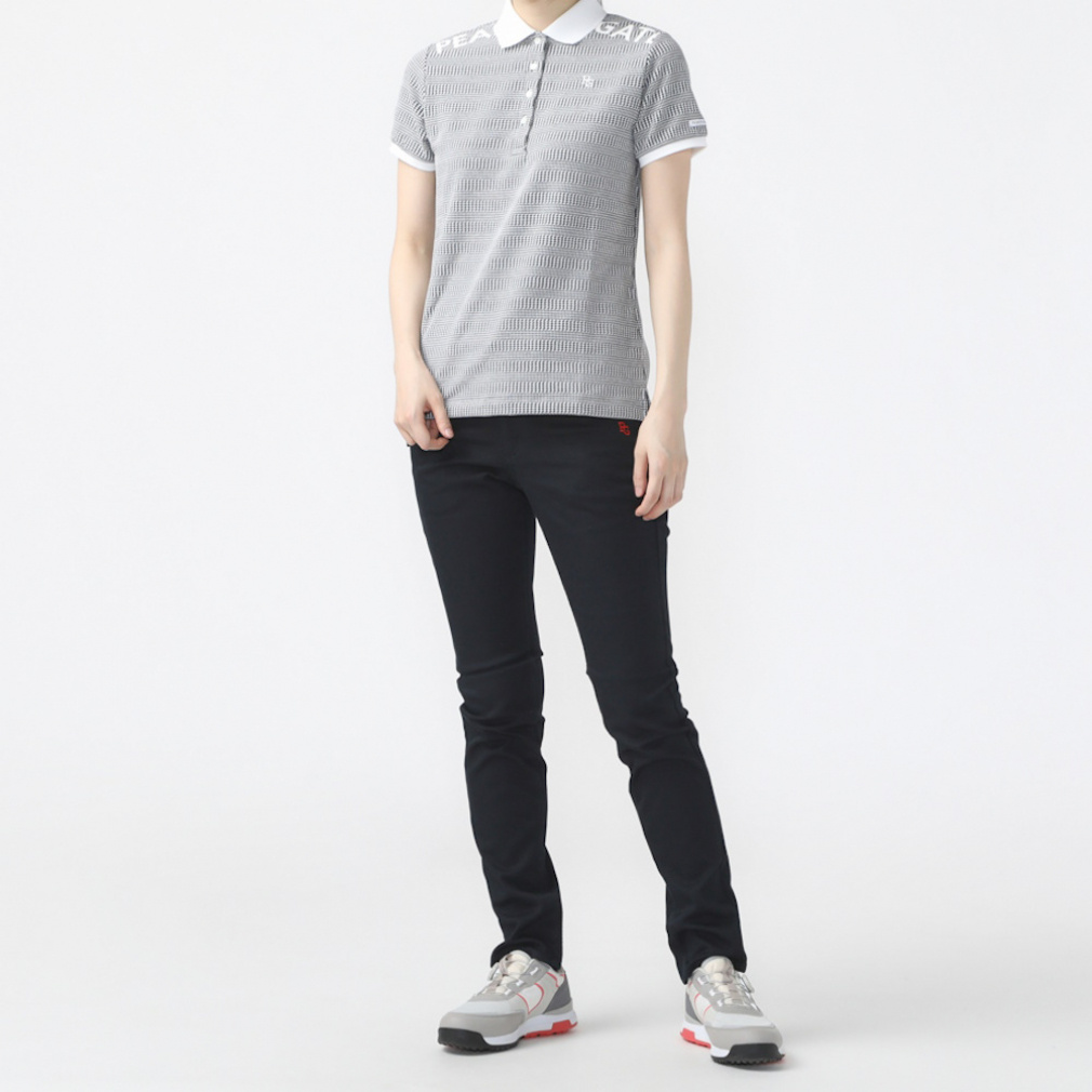 パーリーゲイツ 35th T／Cルアンチンカルゼ ノータックパンツ パーリーゲイツ 35th ルアンチンカルゼストレッチパンツ サイズ5