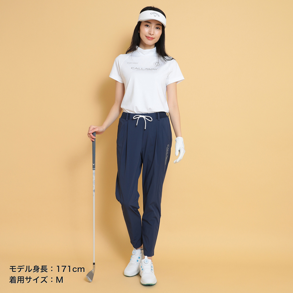 キャロウェイ レディース ゴルフウェア ロングパンツ 春 夏 8WAY