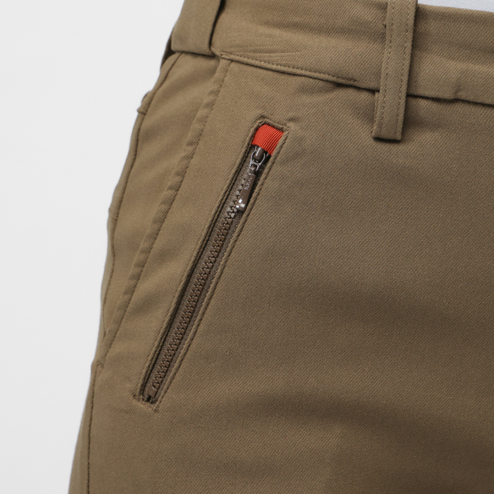 ゴルフウェア waac ワック カーゴパンツ 美品 ブラウン MEN Carvicoロングパンツ サンドベージュ