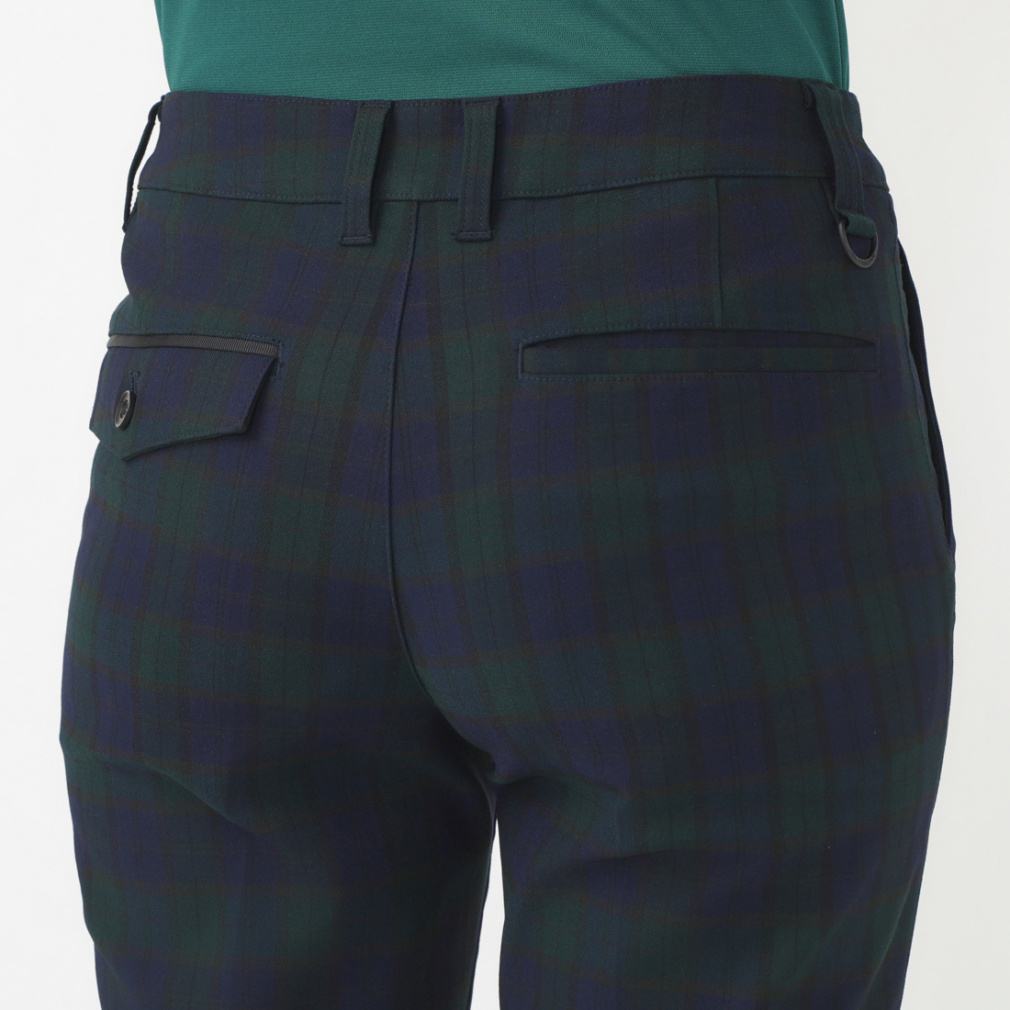 チェック柄パンツ 撥水 ストレッチ UVカット TR-1B2984｜Alpen