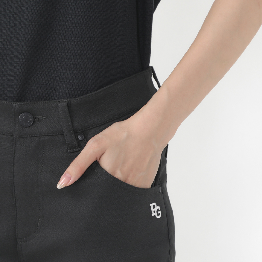 パーリーゲイツ レディース ゴルフウェア ロングパンツ 秋 冬 Pe