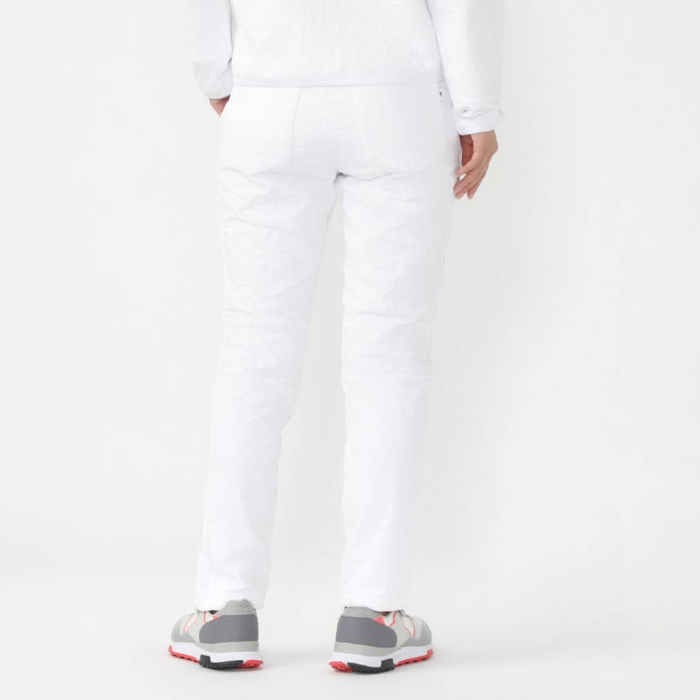 VALENZA SPORTS バレンザスポーツ レディース ゴルフパンツ 白40 ニューバランス レディース ゴルフウェア ウインドパンツ 秋 冬