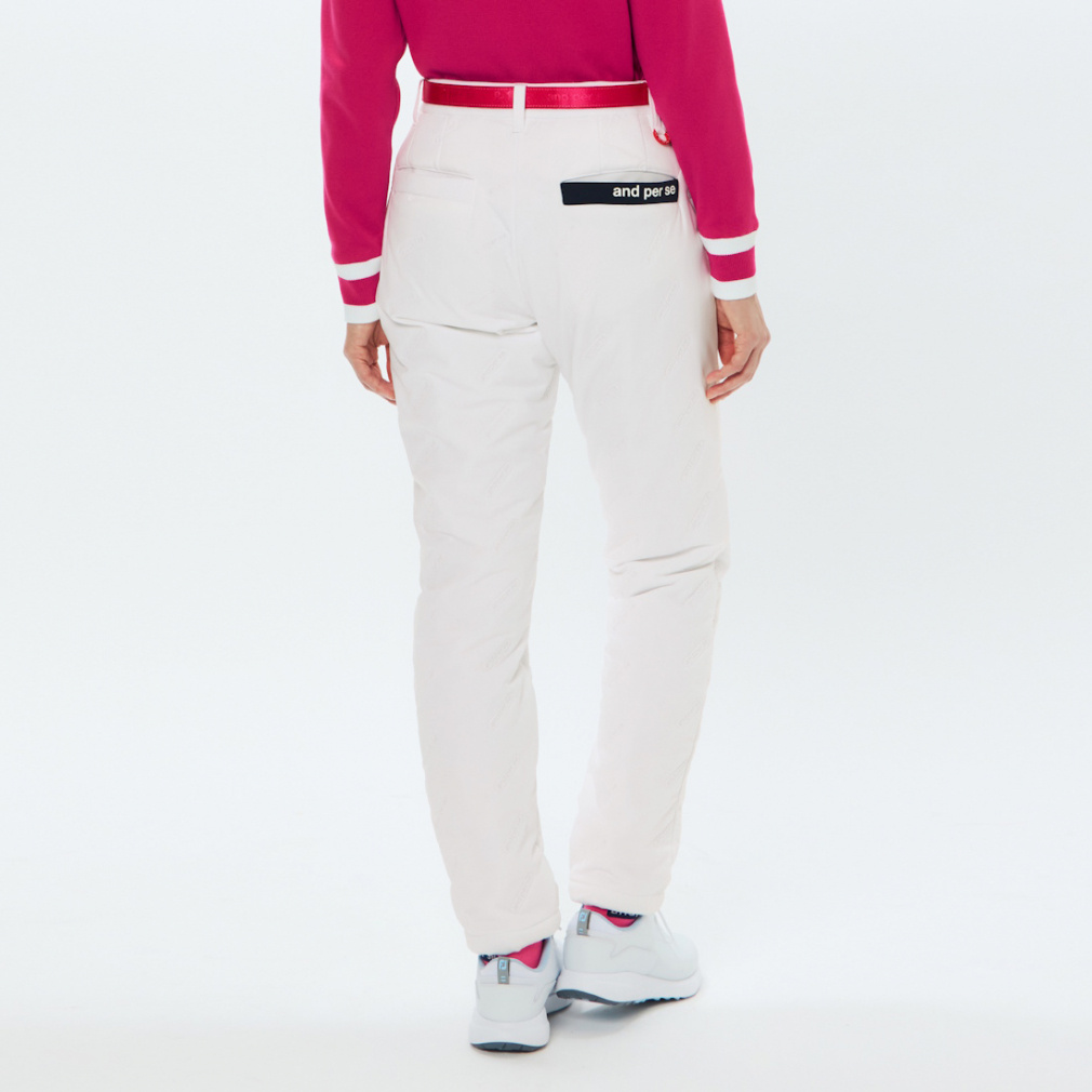 アンパスィ レディース ゴルフウェア ロングパンツ 秋 冬 エ